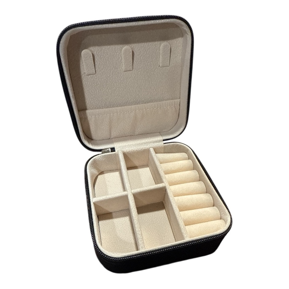 Travel Jewellery Box - Black - Picture 2 of 3